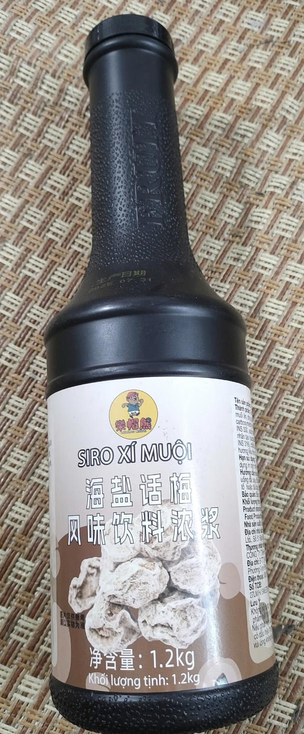 Siro Xí Muội Lermaoxiong 1.2kg